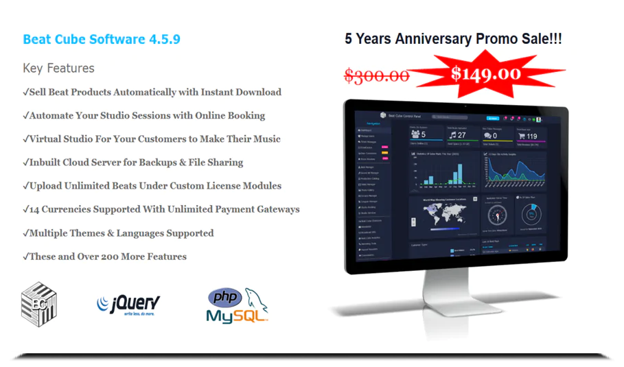 Beat Cube Automated Online Beat Selling Script